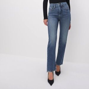 New with tags Good American “Good Boy” straight jeans